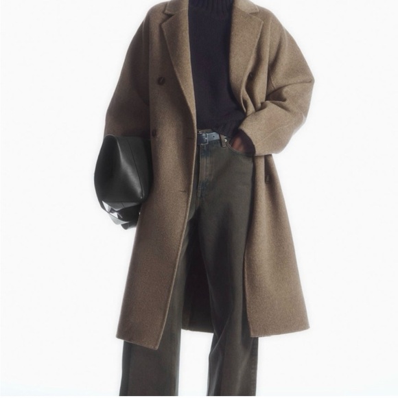 Cos Double Faced Wool Coat - Picture 2 of 10